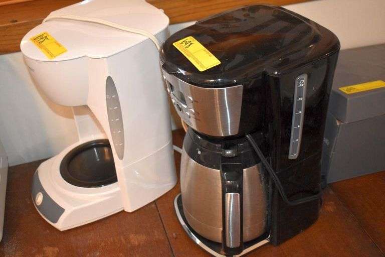 Mr. Coffee Coffee Maker, Black and Decker Coffee Maker Maring Auction