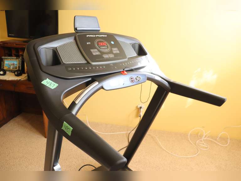 ProForm treadmill with manual, folds up Adam Marshall Land & Auction