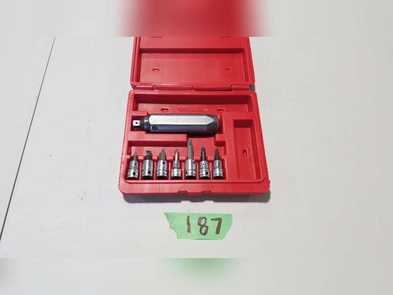 Snapon impact driver set Adam Marshall Land & Auction, LLC