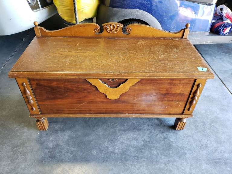 Cedar chest Adam Marshall Land & Auction, LLC
