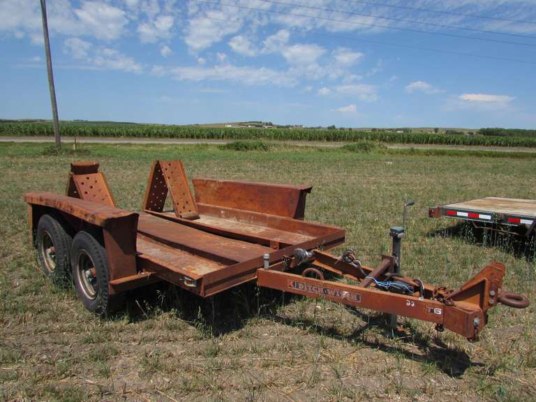 Ditch Witch Towmaster T6 drop deck trailer Adam Marshall Land