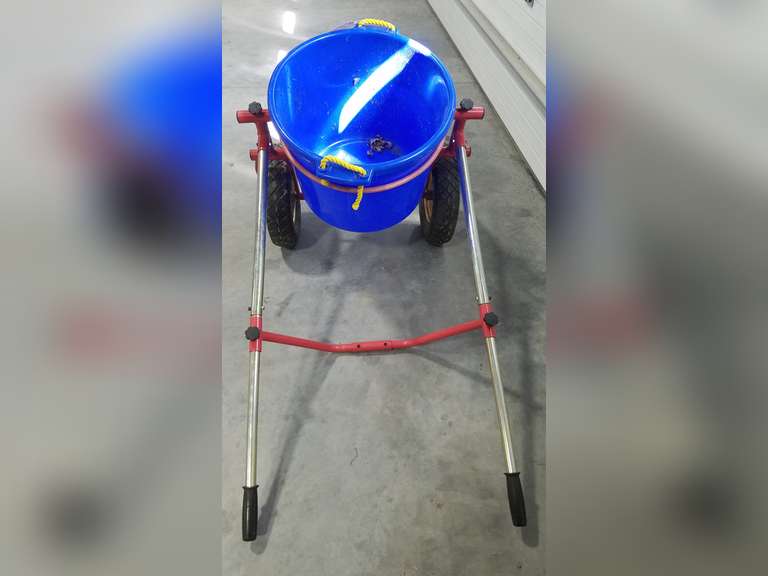 Muck Tub W/Cart Adam Marshall Land & Auction, LLC