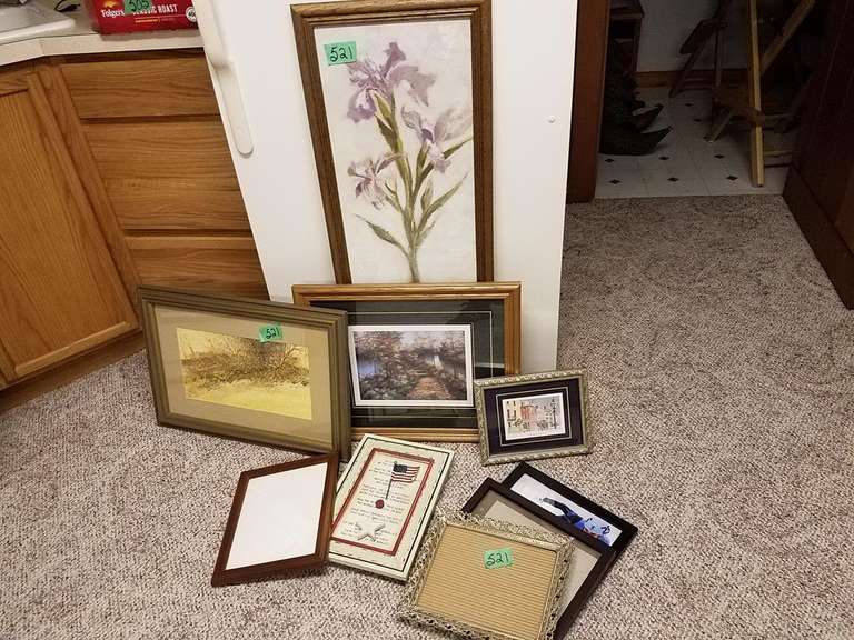 Pictures and Frames Adam Marshall Land & Auction, LLC