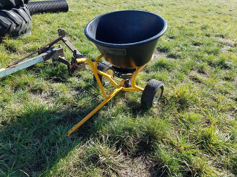 Cub Cadet Pull Behind Fertilizer Spreader - Adam Marshall Land