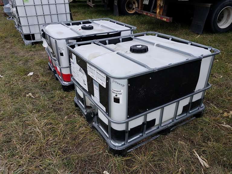 (2) Small Bulk Tanks Adam Marshall Land & Auction, LLC