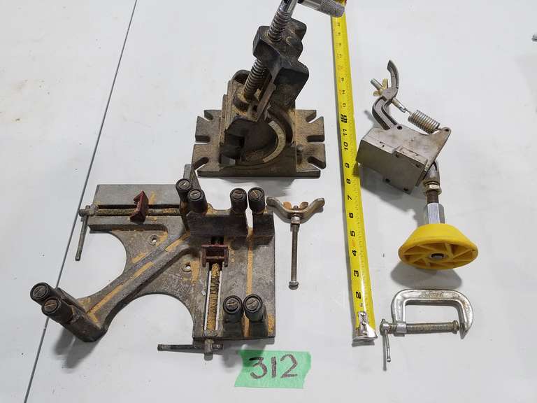 Mitre Box, Drill Press Angle Vise, Misc Clamps Adam Marshall Land