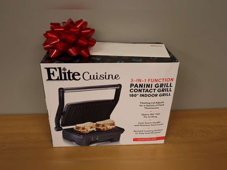 Panini Grill with HyVee Gift Card Adam Marshall Land & Auction, LLC