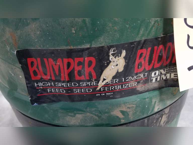 Bumper Buddy Spreader Feed/Seed/Fertilizer Adam Marshall Land