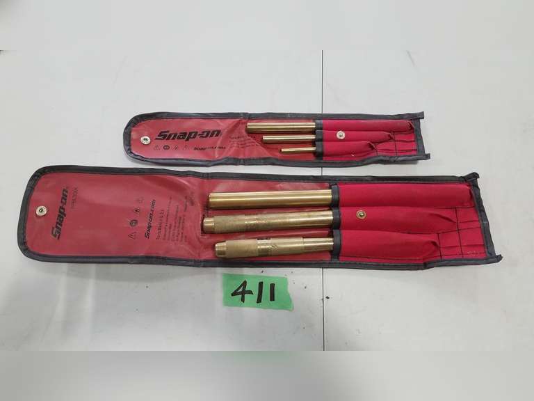 (2) Snapon Bronze Punch Set Adam Marshall Land & Auction, LLC