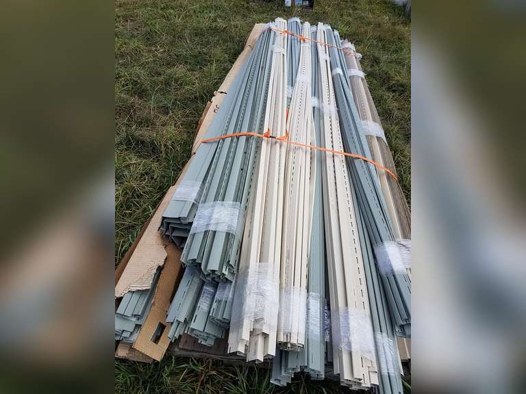 Vinyl Siding Assorted J Channel, Corners, Window Trim Adam Marshall Land & Auction, LLC