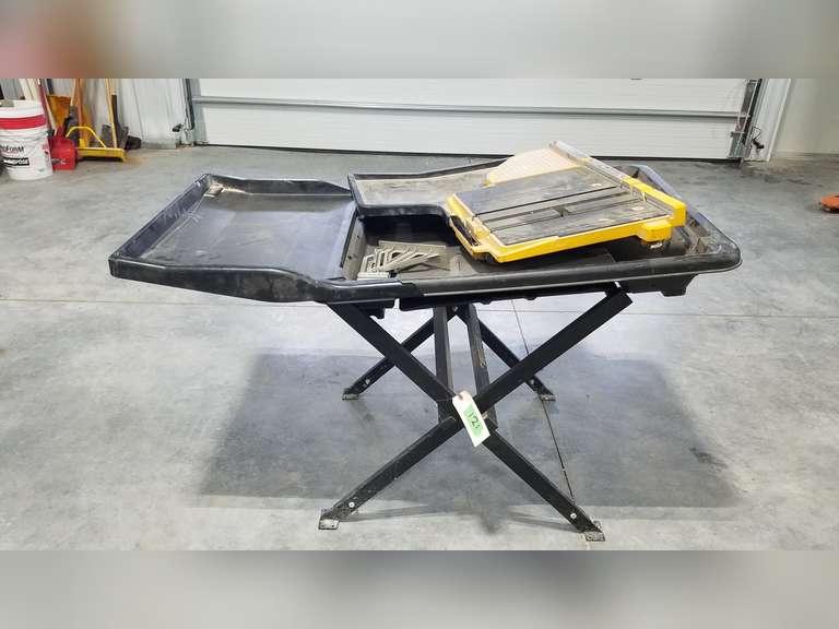 DeWalt D24001 Tile Saw Stand Adam Marshall Land & Auction, LLC