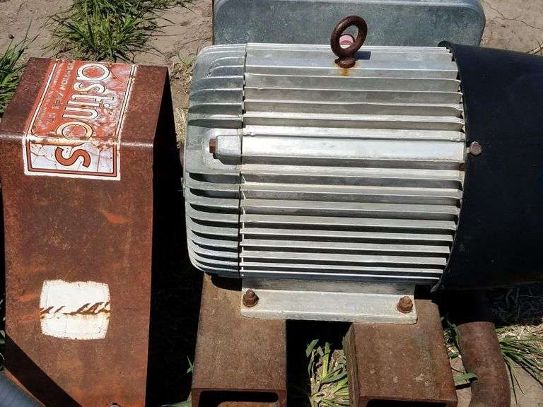 Gorman Rupp Pump w/ Electric motor Adam Marshall Land & Auction, LLC