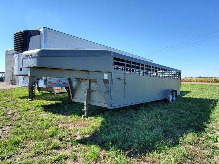 Steel Gooseneck Stock Trailers For Sale at Priscilla Briggs blog