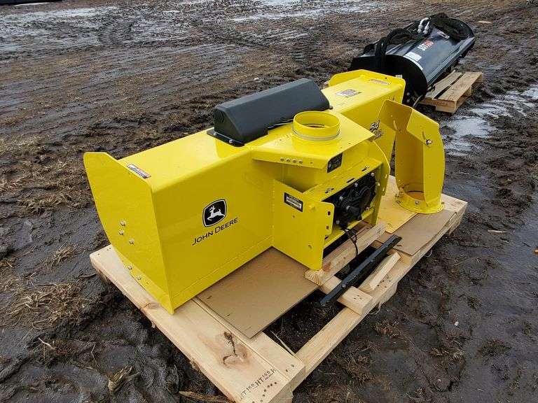 John Deere 54" Hitch Snow Blower Adam Marshall Land & Auction, LLC