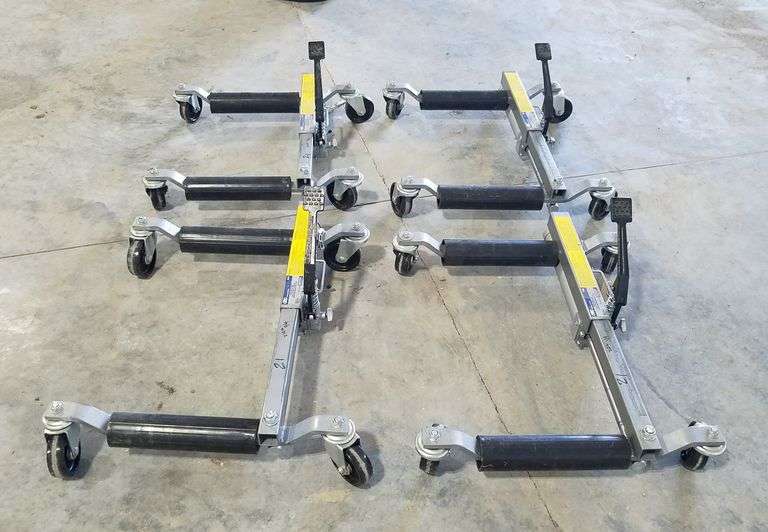 (4) OTC Stinger Series Easy Roller Car Dollies Adam Marshall Land