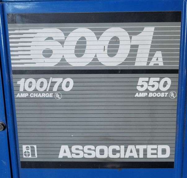 Associated Model 6001A Battery Charger - 100/70 Amp Charge - Adam