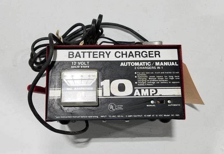 Century Battery Charger 12 V/10 Amp, Automatic/Manual Adam Marshall