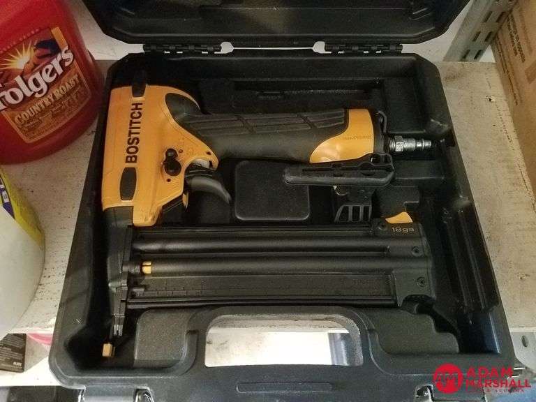 Bostitch Nail Gun BT1855, BT1855E Adam Marshall Land & Auction, LLC
