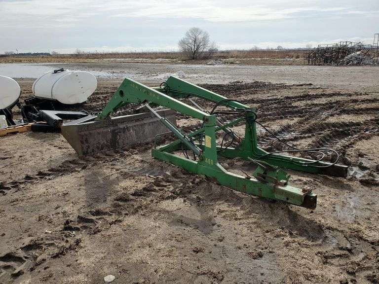John Deere 46A Loader & Bucket for Tractor Adam Marshall Land