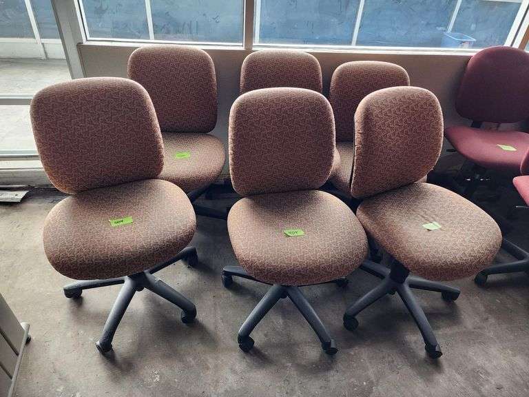(6) Office Chairs Adam Marshall Land & Auction, LLC