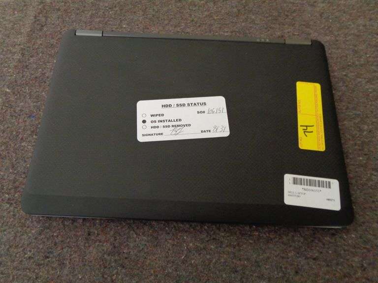 1 DELL LAPTOP Matthews Auctioneers
