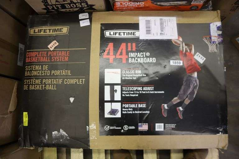 44" Basketball Goal - Matthews Auctioneers