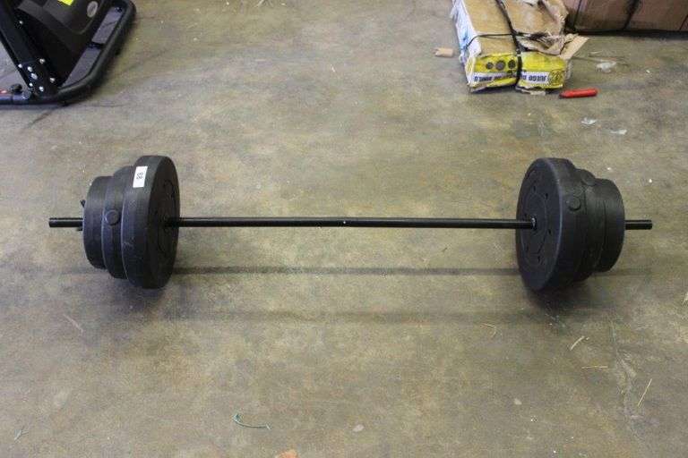 Bar with Weights Matthews Auctioneers