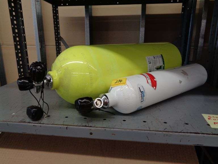 2 SCUBA TANKS Matthews Auctioneers