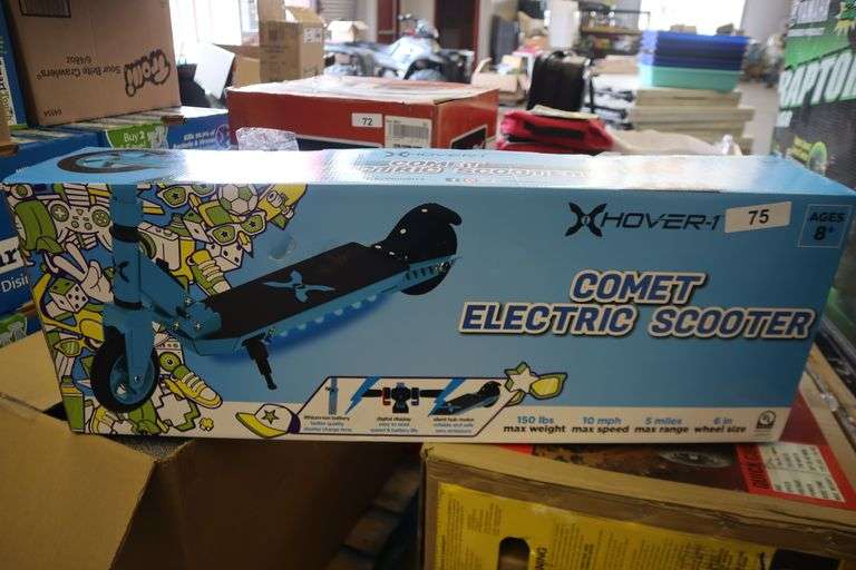 Hover1 Comet Electric Scooter Matthews Auctioneers