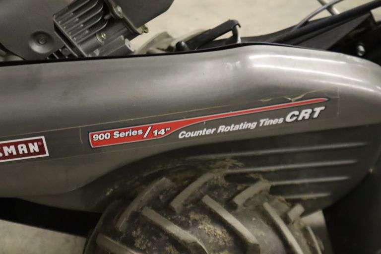 Craftsman 900 Series Tiller - Matthews Auctioneers