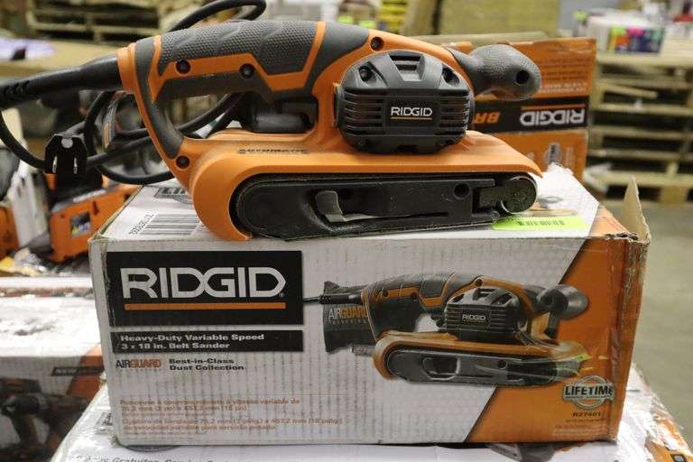 RIGID BELT SANDER Matthews Auctioneers