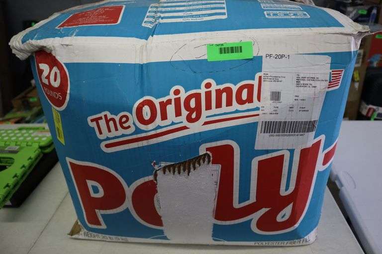 Poly Fil 20 lb Matthews Auctioneers