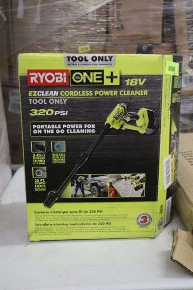 Ryobi EZ Clean Cordless Power Cleaner - Tool Only - Matthews Auctioneers
