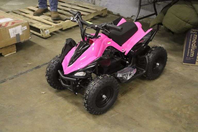 Electric Kids Quad Motor does work but wont move. Matthews Auctioneers