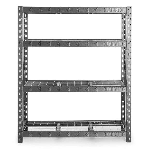 Gladiator 60" 4 shelf welded steel garage shelving unit Matthews