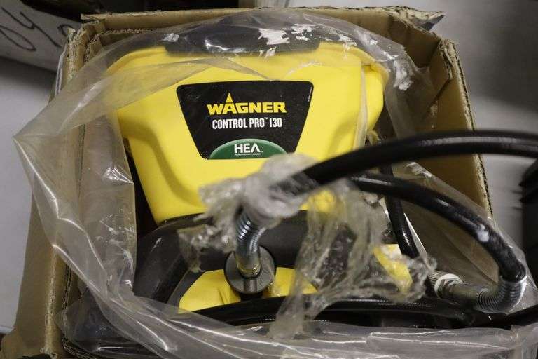 Wagner control pro 130 paint sprayer - Has been used - Matthews Auctioneers