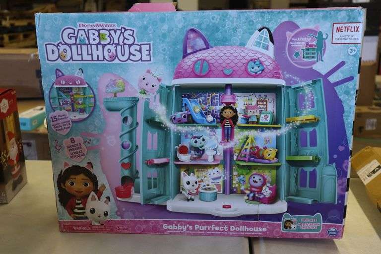 Gabby's Dollhouse Gabby's purrfect dollhouse Matthews Auctioneers
