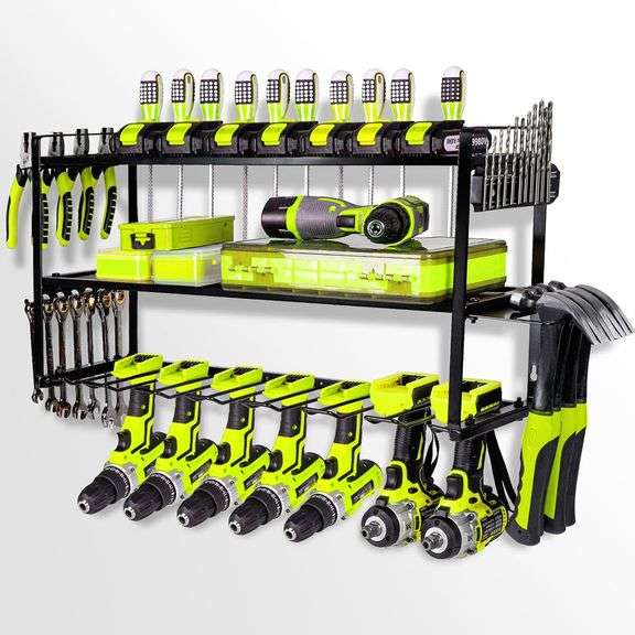 DYRSDPZD Power Tool Organizer Drill Holder Wall Mount Power Tool