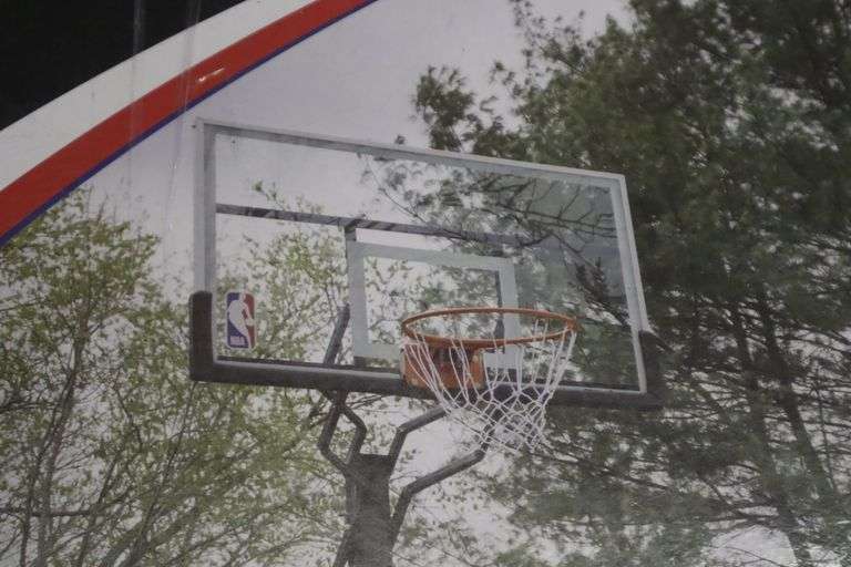 54" InGround Basketball Hoop Backboard Matthews Auctioneers