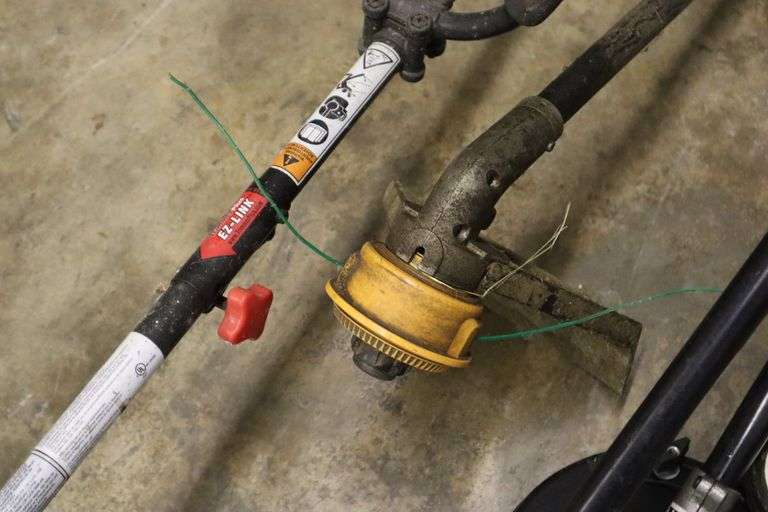 Troy-Bilt TB490BC 4 cycle Weedeater with 3 attachments - Has been used
