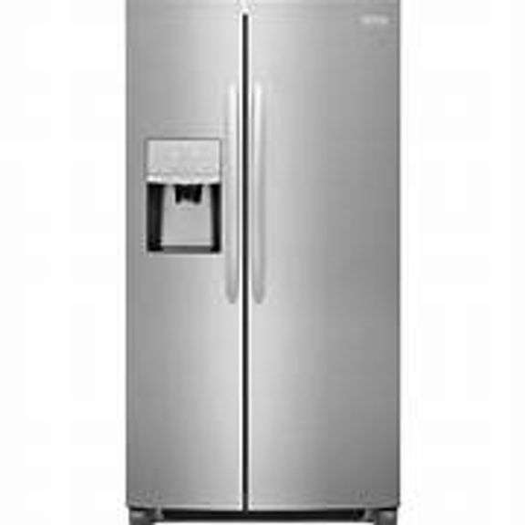 Frigidaire 25.6cu ft SidebySide Refrigerator with Ice Maker