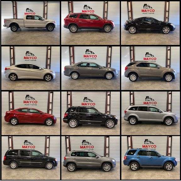 January 21st 2023 Public Auto Auction Mayco Auctions