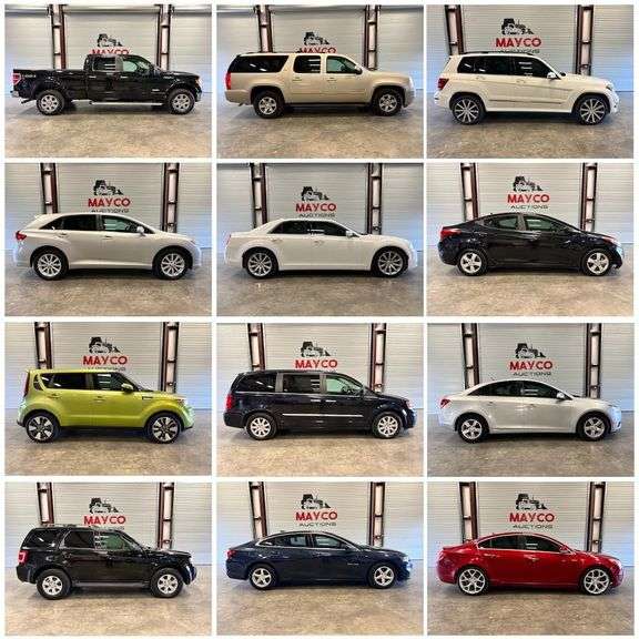 November 18th 2023 Public Auto Auction Mayco Auctions