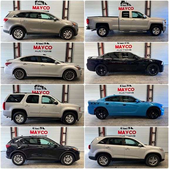 February 3rd 2024 Public Auto Auction Mayco Auctions