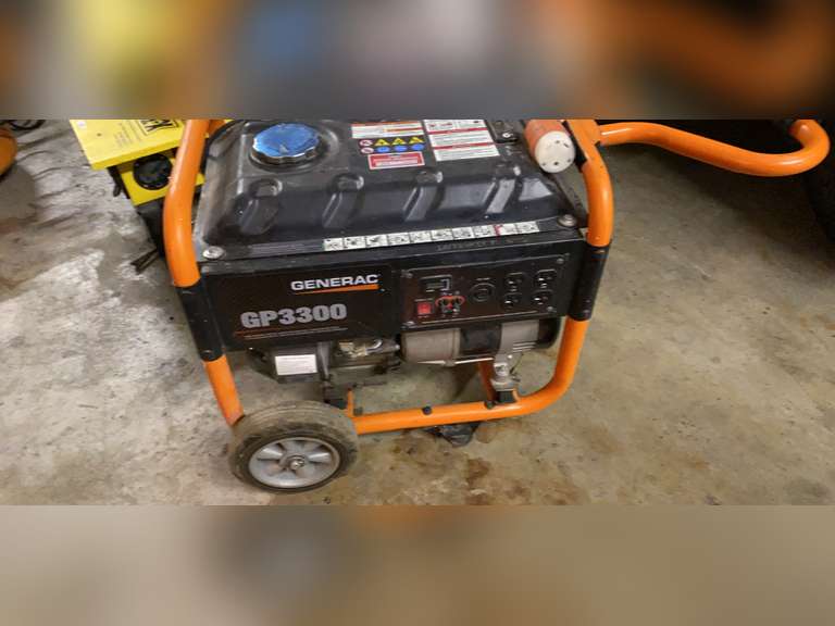 Generac Model GP3300 Generator - Musser Bros Inc