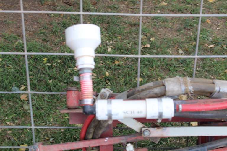 Demco Sprayer Boom 45, nozzles, F&S foam marker, Musser Bros Inc