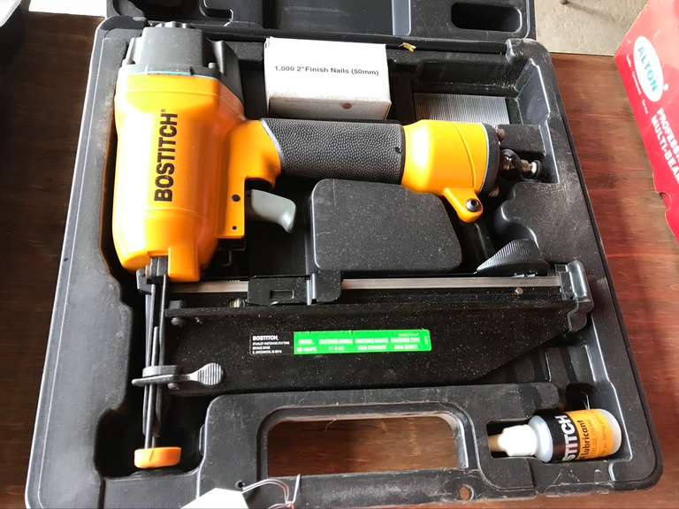 Bostitch SB-1664FN Finish Nailer, 1" to 2 1/2" - Musser Bros Inc