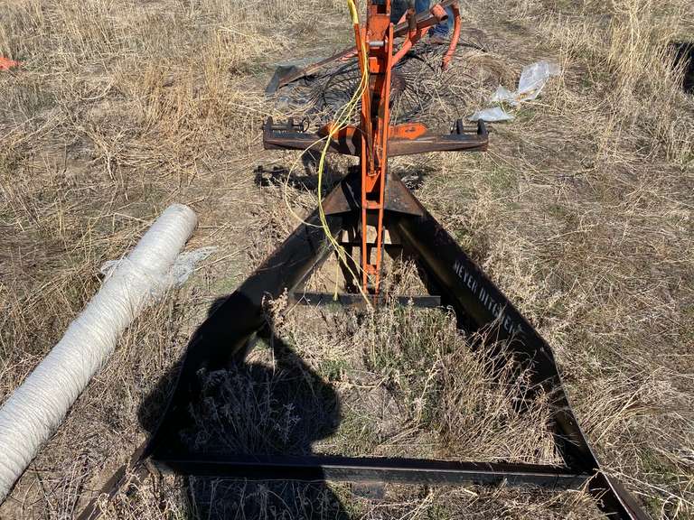 Meyer 3 pt ditcher Musser Bros Inc