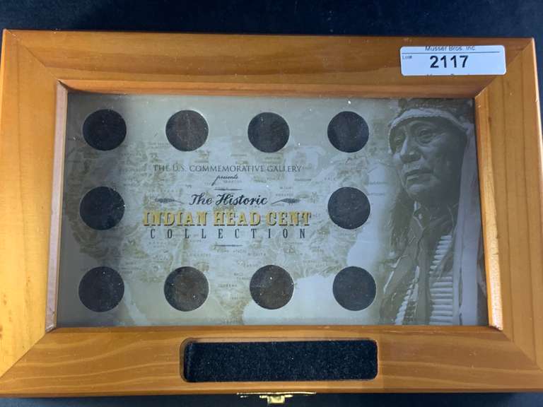 The Historic Indian Head Cent Collection by The US Commemorative