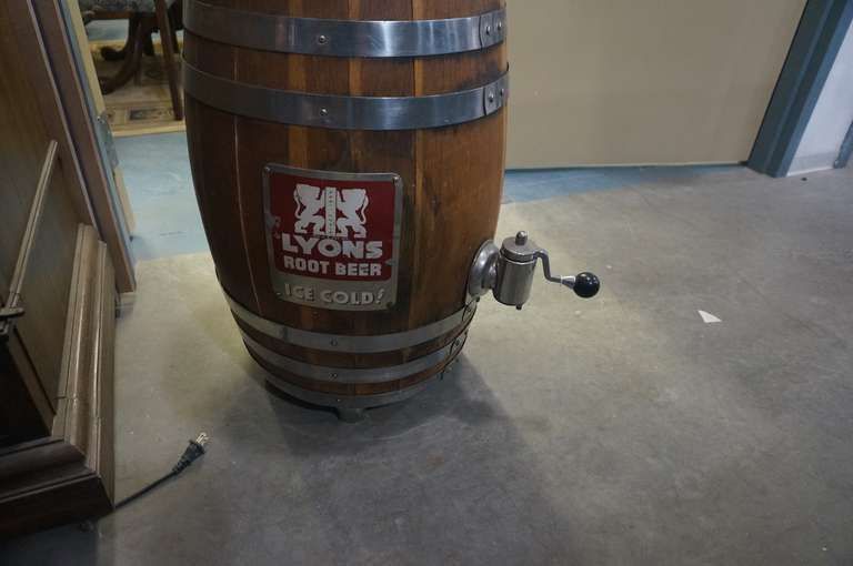 Lyons Root Beer Dispenser Musser Bros Inc